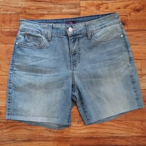NYDJ Jean shorts, size 8, 5.5" inseam